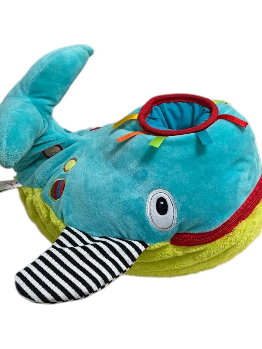 Dolce Wallie the Whale Play & Learn Sensory Plush Toy
